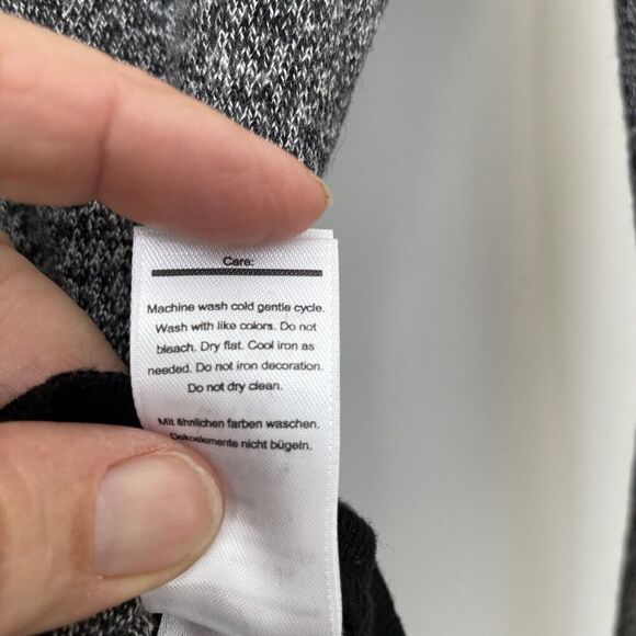 Smartwool Sweater Shadow Pine Tunic Women’s XS Merino Wool Blend Gray Black - Picture 8 of 10